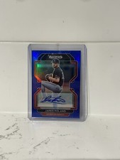 2022 Panini Prizm Draft Picks Jared Poland Blue Auto 77/99