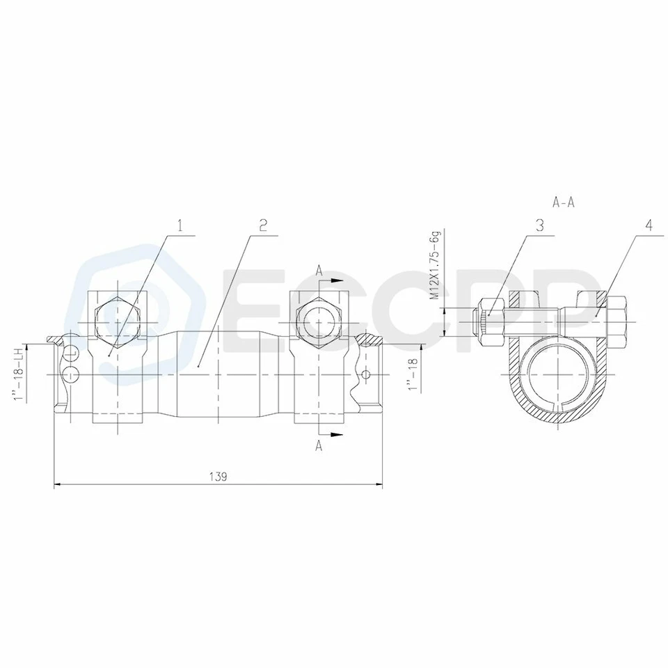 Kit de barras de amarre de rótulas delanteras para Dodge Ram 1500 2500 1998 1999 4x4 10 piezas Foto 3 de 4