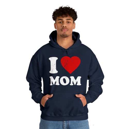 I Love Mom Graphic Hoodie, Gr. S-5XL - Bild 47 von 64
