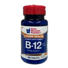 Good Neighbor Pharmacy - Vitamin B12. 100 Tablets