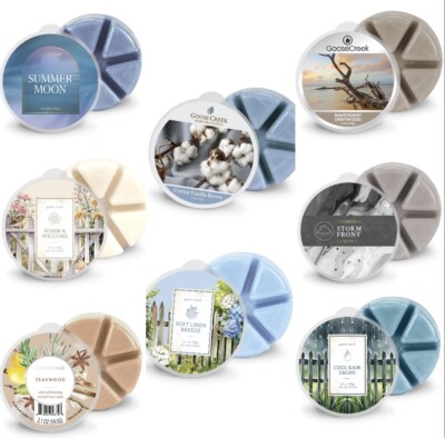Scented wax melts cubes
