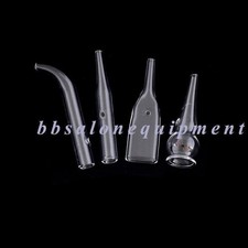 4 PCS Ventouse Glass Tube Replacement For Vacuum Spray Facial Beauty Machine