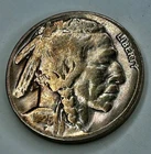 1925-S Buffalo Nickel Full Date G/VG Circulated - Nice Toning