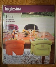 Inglesina Black Fast Table Chair New Sealed