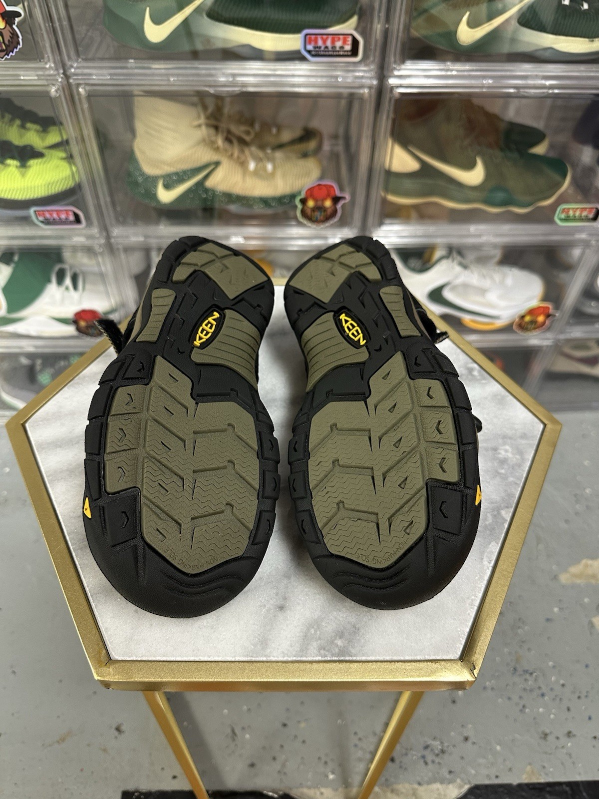 Sandali KEEN 1006541 Newport Bungee neri da trekking trail acqua giovani ragazzi taglia 5 anni