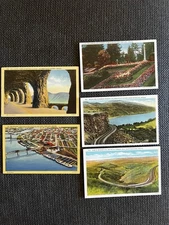 Oregon POSTCARD LOT Old Post Card Views USA Roadside America MIX