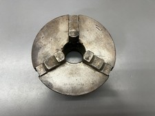 (mc) VINTAGE SPIEGEL BROS. MACHINIST LATHE 5.25" 3 JAW CHUCK - MADE IN USA