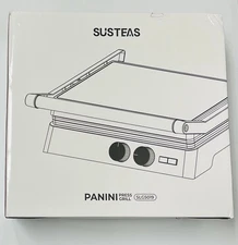 Susteas Temperature Control Electric Panini Press Grill Model SLC5019
