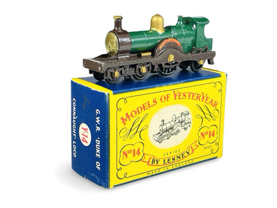 Matchbox Lesney Yesteryear Y-14 GWR Duke of Connaught Loco w/Original C Box