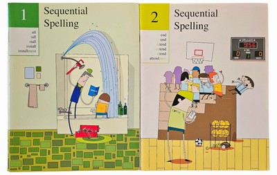 (LOT OF 7) Sequential Spelling Student Workbooks 1-7