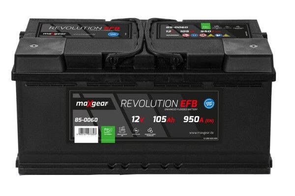 Batterie MAXGEAR 85-0060 anti-panne avec puissance de froid renforcée