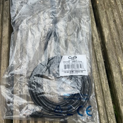 RJ45 CAT5e Netzwerk LAN Kabel Internet Patchkabel Ethernet WLAN 3 Meter Länge. 