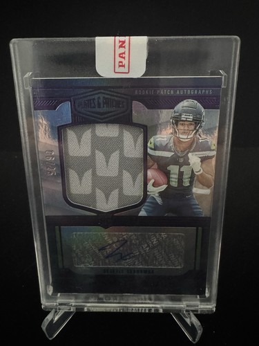 2023 Panini Plates & Patches - Rookie Patch Auto Jaxon Smith-Njigba #RPA-7 /25