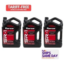 Torco A160530L, Set of 3 Sr-1 Synthetic Oil 5W30 Case 3 X 5 Liter Bottles Perfor