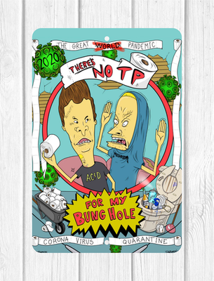 BEAVIS AND BUTTHEAD COVID NO TP DESIGN CUSTOM 8