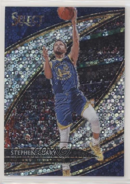 2019-20 Panini Select Courtside Hybrid Disco Prizm Stephen Curry #207 x3y