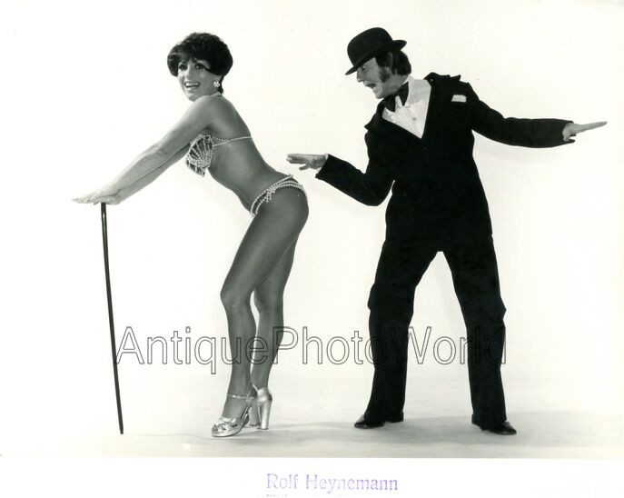 Tapa Bailarines Hombre Mujer Perla Cuenta Disfraz Con Caña Comic Pin Up Vintage