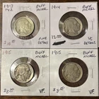 Buffalo Nickel Early Dates Lot