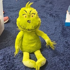 Kohl's Cares Dr. Seuss Grinch Plush 2021, Small 6-14 in, Green, Xmas JHD1-4535