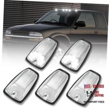 LED Cab Roof Marker Lights, Top Clearance Running Lights Clear Len White LED
