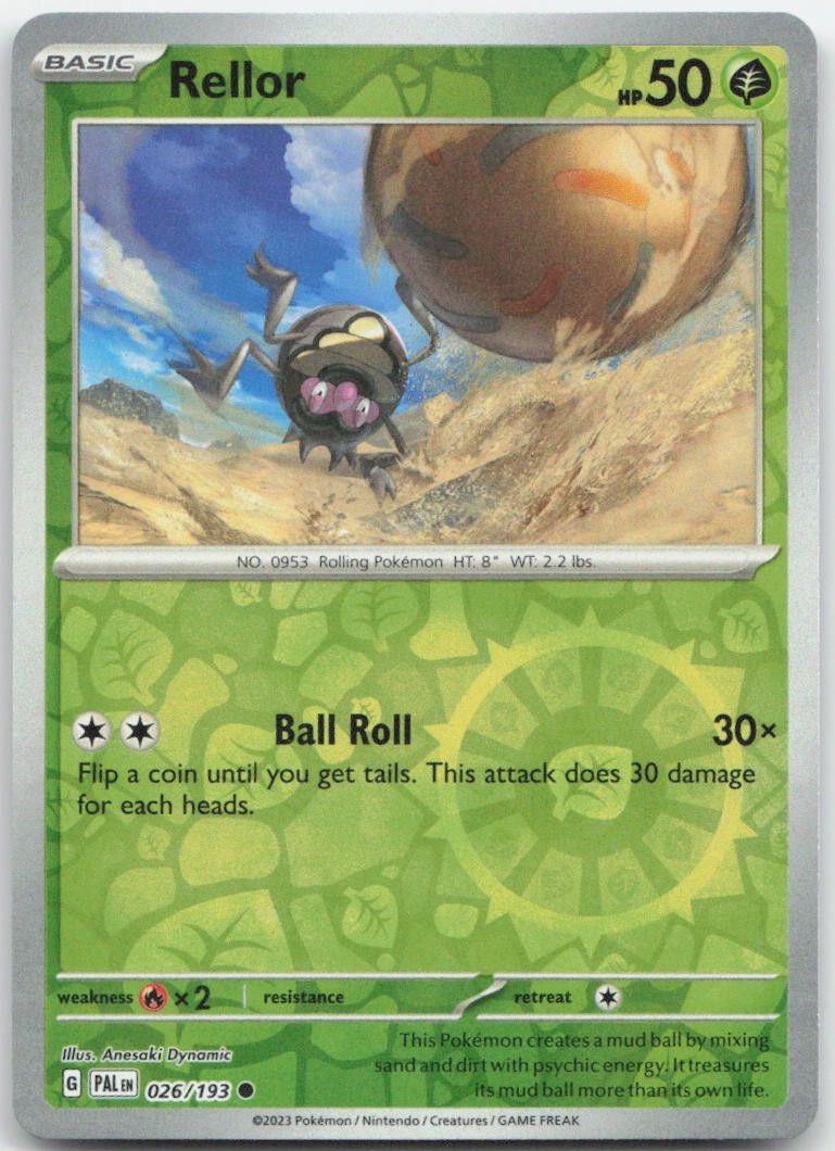 Rellor Reverse Holofoil 026/193 Paldea Evolved