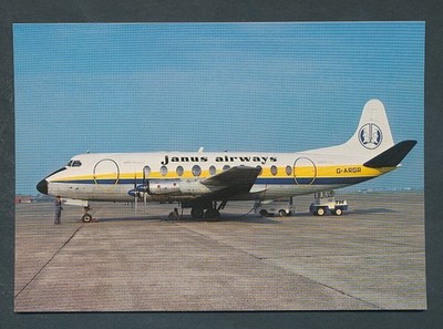 AK 13750#   JANUS AIRWAYS Vickers Viscount 708