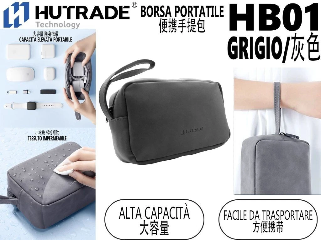 Borsa A Tracolla Uomo In Similpelle Con Tasche Multiple - Borsa Messenger Da Lavoro E Tempo Libero