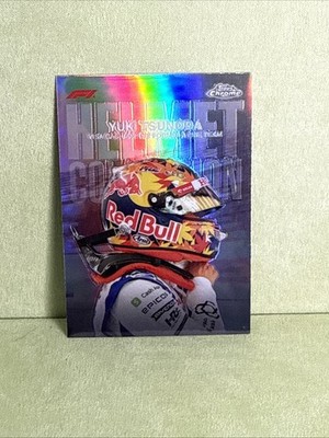 2024 Topps Chrome Formula 1 - Helmet Collection Yuki Tsunoda #HC-13