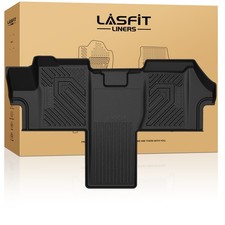 LASFIT TPE Car Floor Mats Floor Liner for 2018-2026 Ram Promaster ALL WEATHER