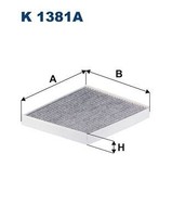Filter Innenraumluft Filtron K 1381A FÜR Kia Toyota