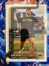 2025 Topps Series 1-First Pitch Carl Radke #FP-6