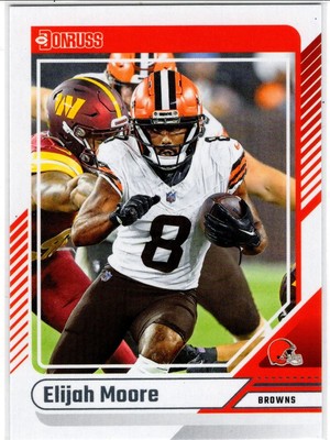 2024 Panini Donruss Football Elijah Moore No. 56 Cleveland Browns
