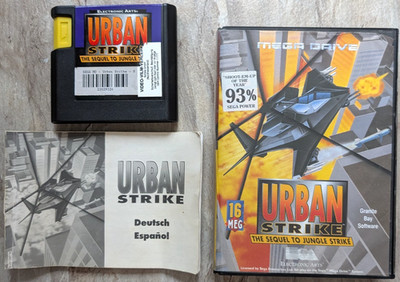 Urban Strike - Sega Mega Drive Spiel - MEGADRIVE SPIELE