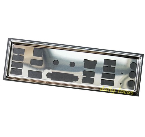 I/O IO Shield For Asus P8Z77-I DELUXE Backplate Motherboard Rear Baffle - Afbeelding 4 van 4