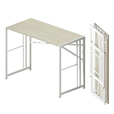 Klappbarer Computertisch 103 cm, Schreiben Gaming Computer Camping Schreibtis...