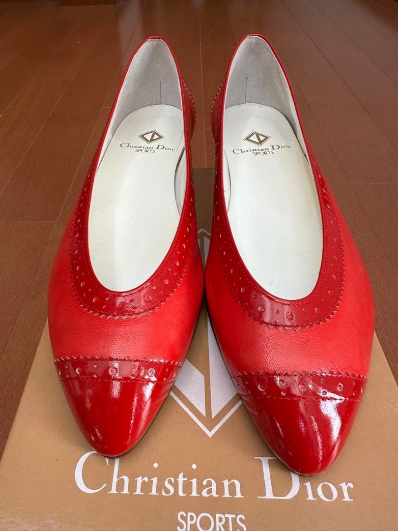 Christian Dior Pumps Heel Leather Red EU35.5/US5.5 116618c thumbnail 6