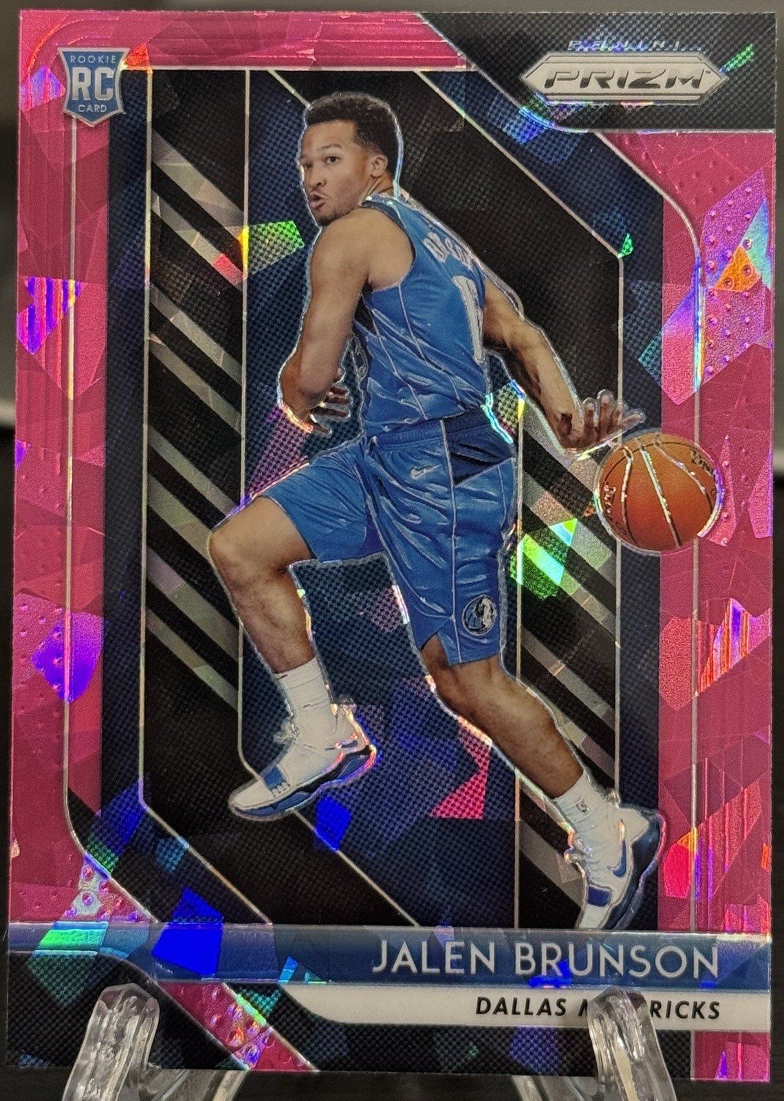 2018 Jalen Brunson Pink Ice Prizm Rookie
