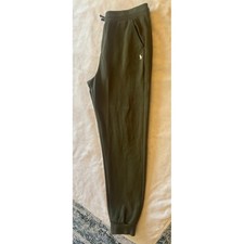 Polo Ralph Lauren Boys XL 18-20 Joggers Olive Green Fleece Sweatpants Pony Logo