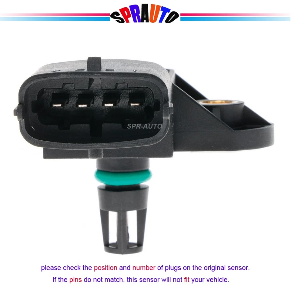 Sensor de prensa absoluta colector para Ford Mustang Explorer Edge Escape 6238210 Foto 3 de 4