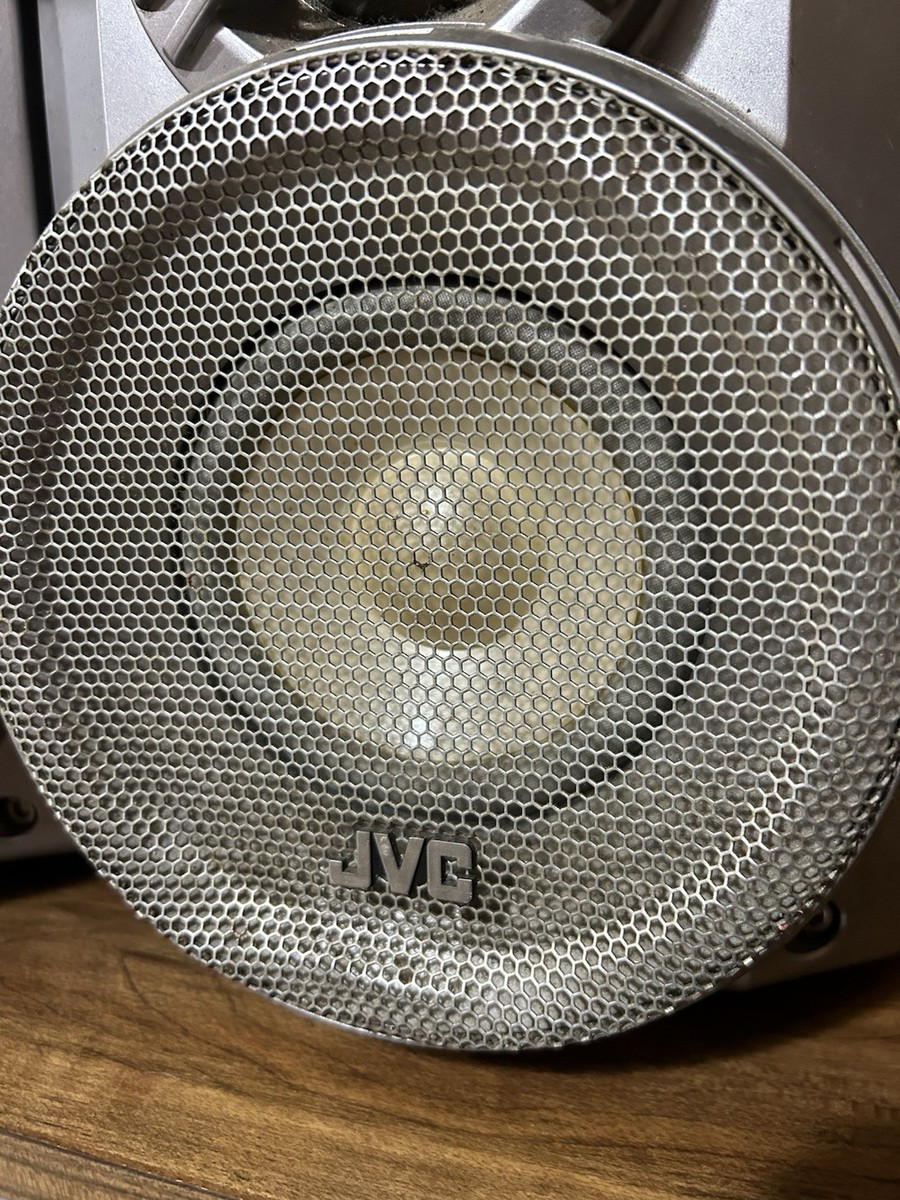 JVC SUBWOOFER 350W アンプ付き JVC Hx-z1 Shelf Stereo System Dual Subwoofer Tested 350w Tested