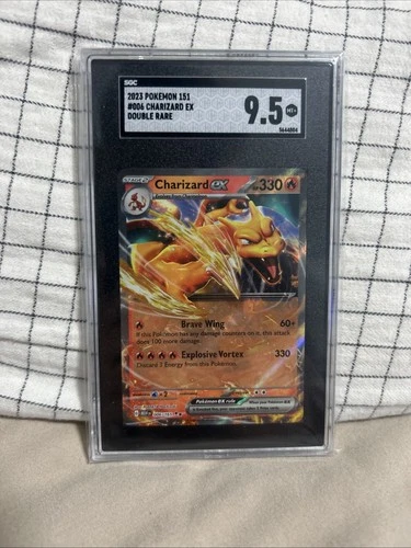 Charizard ex 006/165 Sv: Scarlet & Violet 151 SGC 9.5
