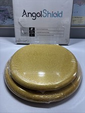 Glitter Toilet Seat Molded Wood round Toilet Seat with Quietly Close and Quick R
