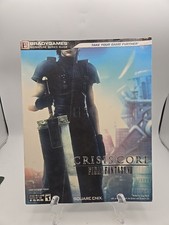Crisis Core Final Fantasy VII Brady Games Strategy Guide With Poster