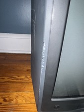 Sharp TV With VHS and DVD. Perfect for Retro Gamers