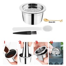 Wiederverwendbares Pod Kit für Kaffeekapsel Aus Edelstahl für ALDI Expressi K