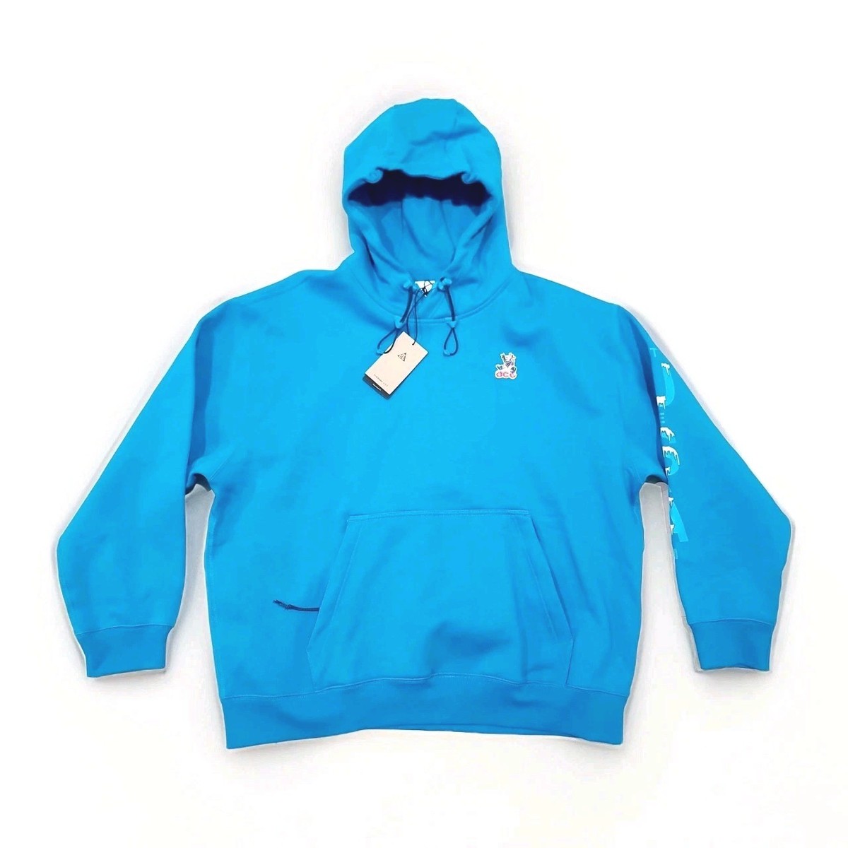 Men's Size XL Nike ACG Team USA Olympics Hoodie Blue HQ5729 469