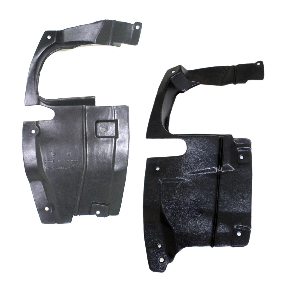 For 06-12 Fusion Front Engine Splash Shield Under Cover Undercar Guard SET PAIR Foto 4 de 4