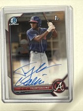 2022 Bowman Chrome - Prospect Autographs Tyler Collins #CPA-TCS (AU, RC)