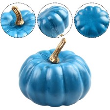 Sackleinen und Schaumstoff Kürbisse realistische Herbstdeko für drinnen und dr