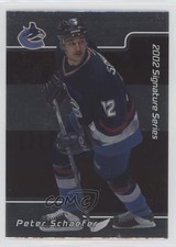 2001-02 ITG Be A Player Signature Series Peter Schaefer #086 0d2